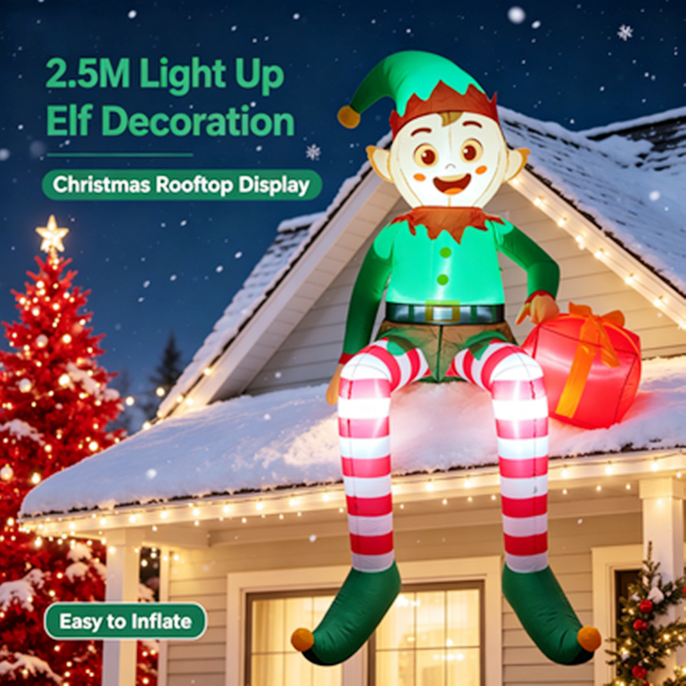 Outdoor Lighting Xmas - 2.5 متر، زينة عيد الميلاد على