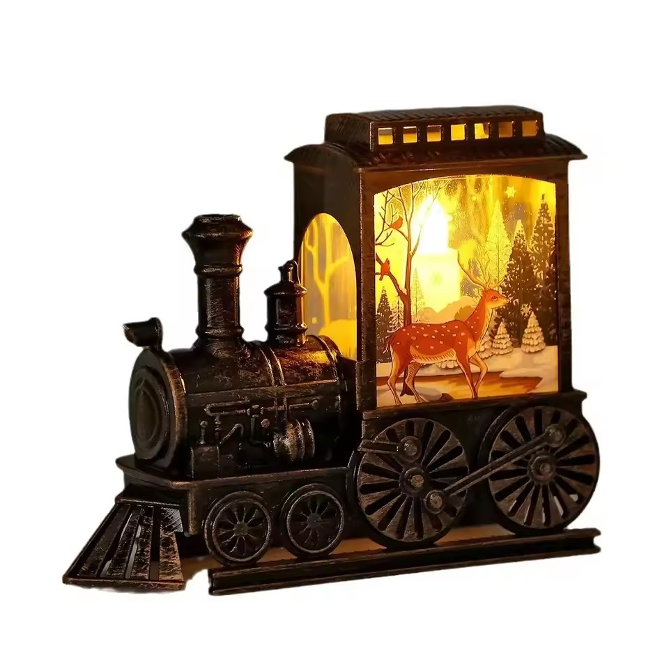 Outdoor Lighting Xmas - أضواء ليلية LED على شكل قطار