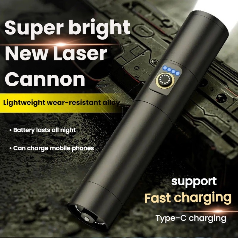 Outdoor Lighting Portable - مصباح يدوي LED قوي الإضاءة قابل