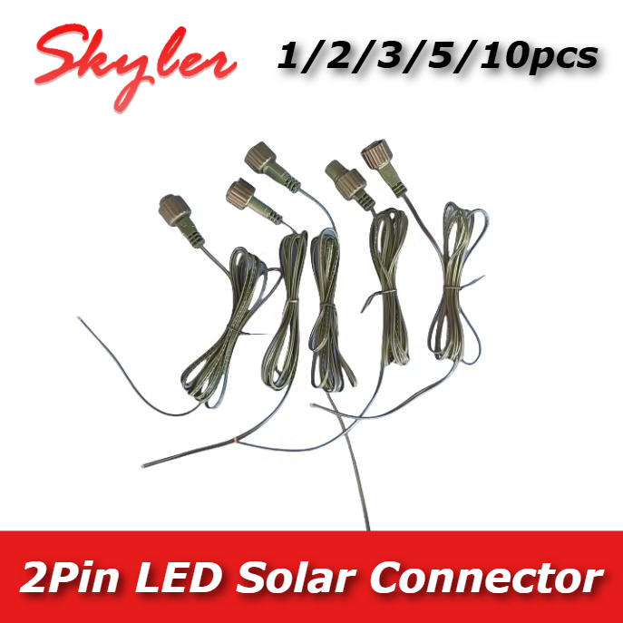 Outdoor Lighting Connectors - موصل LED ثنائي السن مع سلك