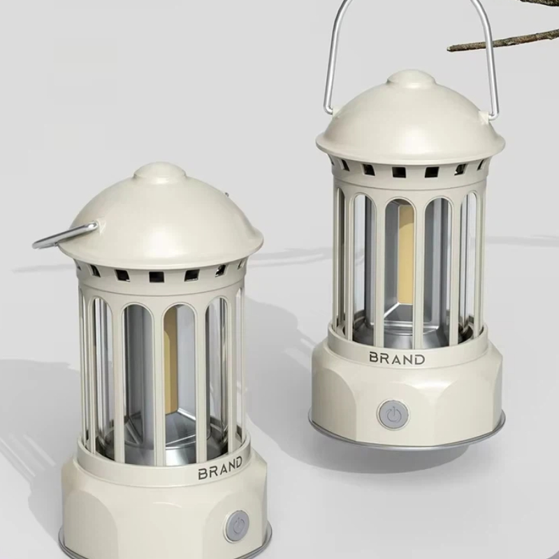 Outdoor Lighting Portable - فانوس تخييم خارجي محمول بتصميم عتيق،
