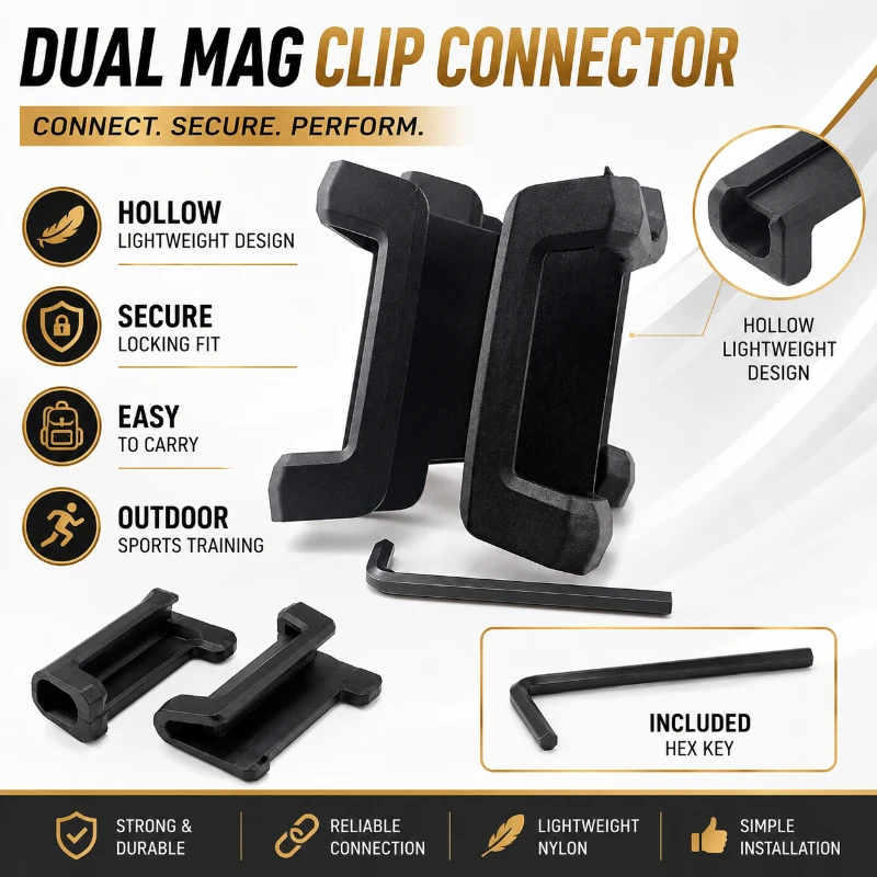 Outdoor Lighting Connectors - ملحق تدريب خارجي: حامل مزدوج للمجلات