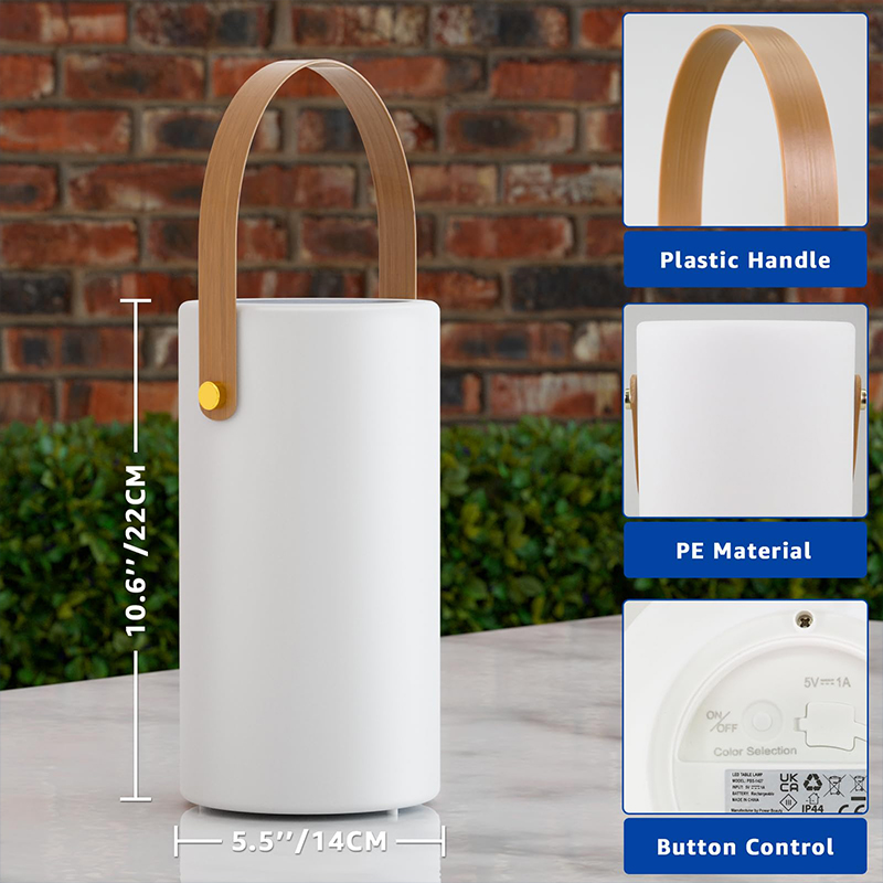 Outdoor Lighting Battery Operated - مصباح طاولة يعمل بالطاقة الشمسية، فانوس