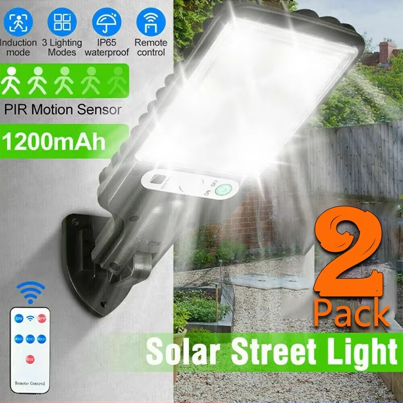 Outdoor Lighting Portable - أضواء حديقة شمسية خارجية مع مستشعر