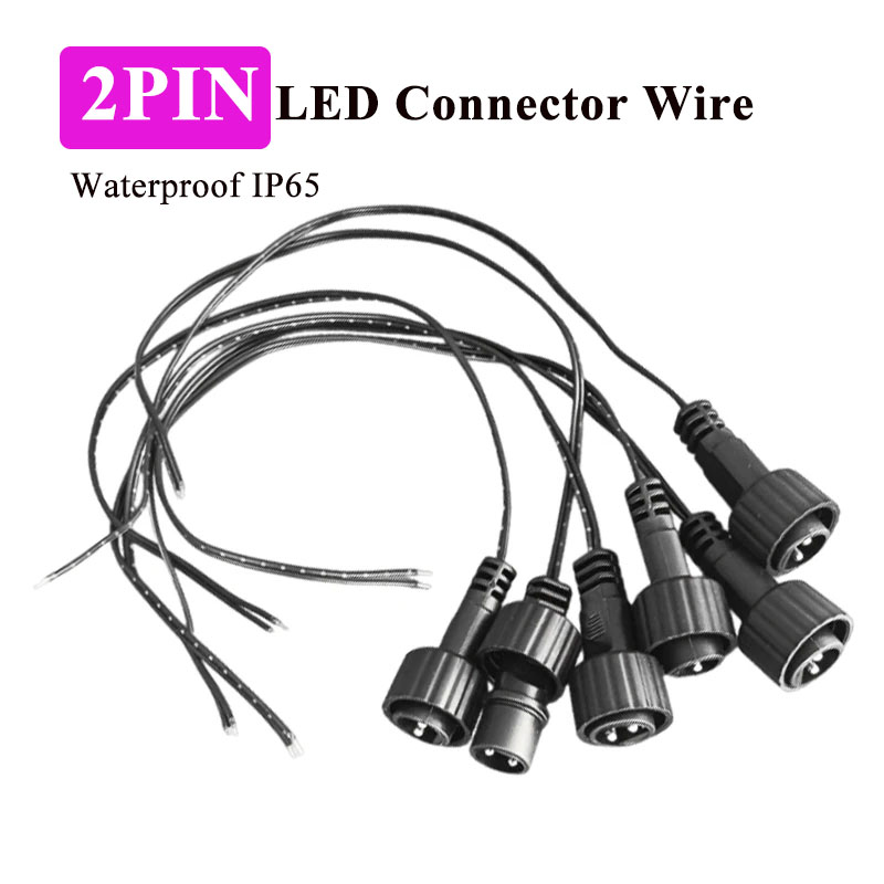Outdoor Lighting Connectors - موصل LED خارجي ثنائي الأطراف مع