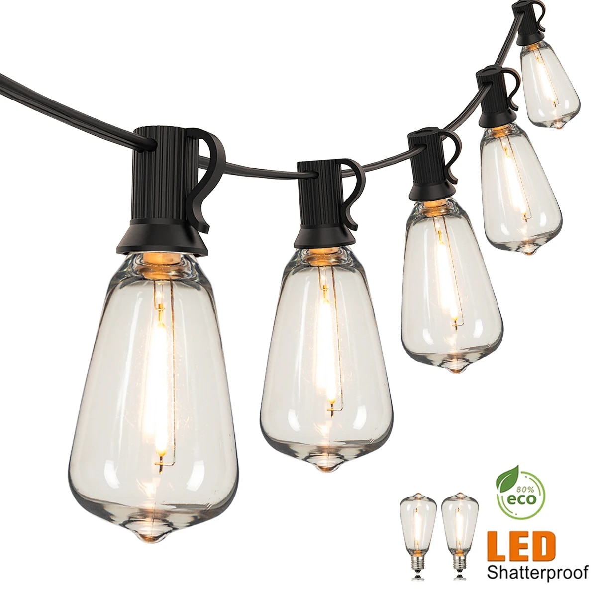 Outdoor Lighting Connectors - سلسلة أضواء ST38 بقابس أمريكي 110