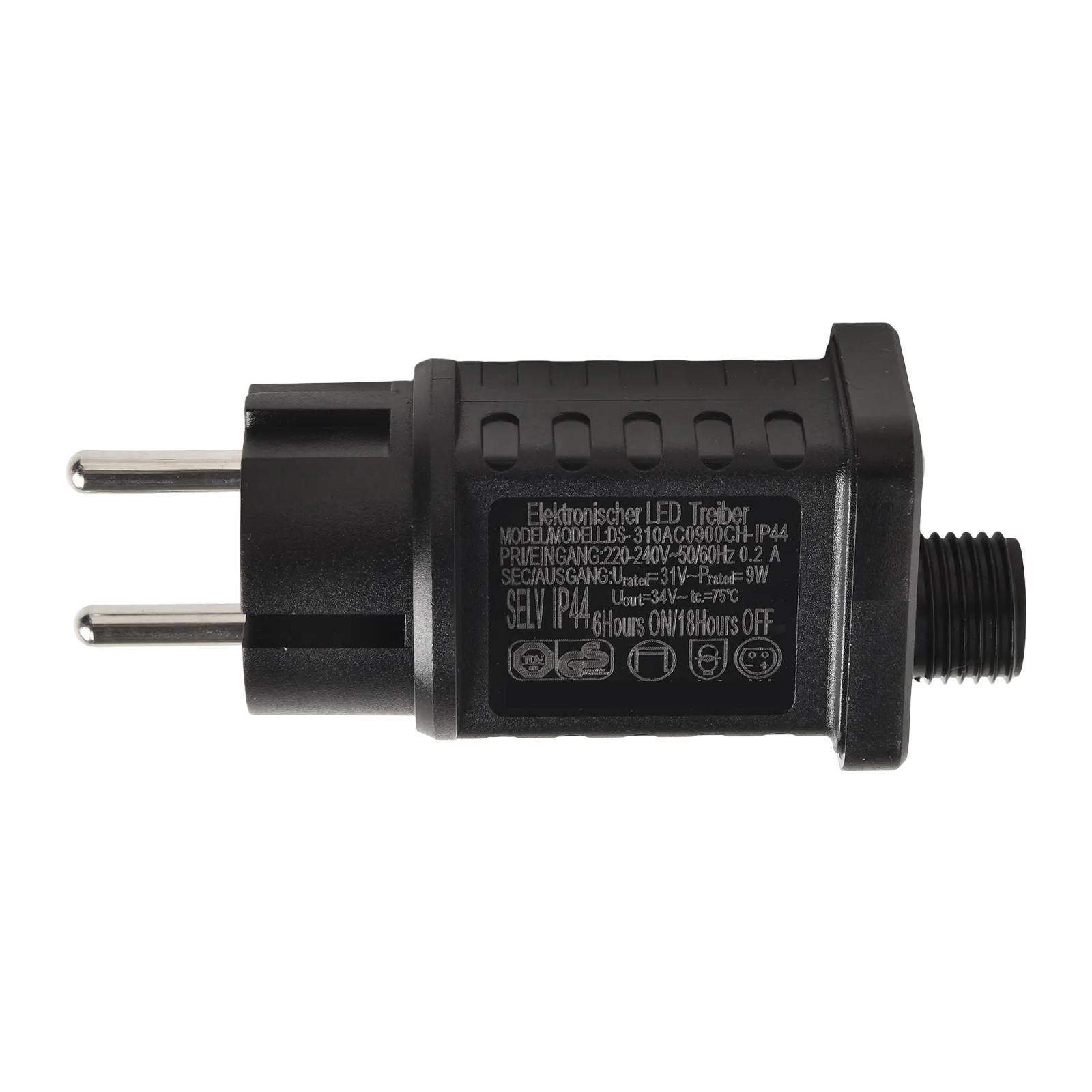 31 فولت 9 واط LED محول التيار  - مراجعة Outdoor Lighting Timer وسعره