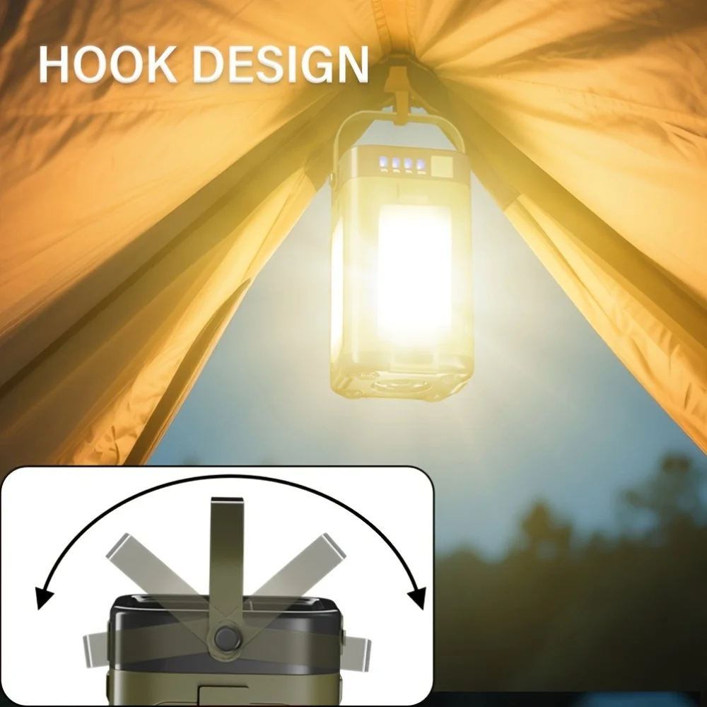 مصباح تخييم خارجي يعمل بالطاقة - مراجعة Outdoor Lighting Portable وسعره