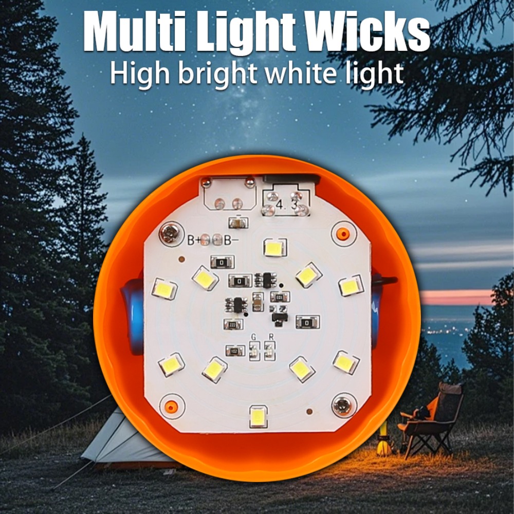 مصباح تخييم محمول صغير مع 4 أو - مراجعة Outdoor Lighting Portable وسعره