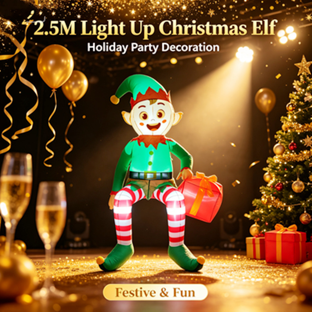 2.5 متر، زينة عيد الميلاد على  - مراجعة Outdoor Lighting Xmas وسعره