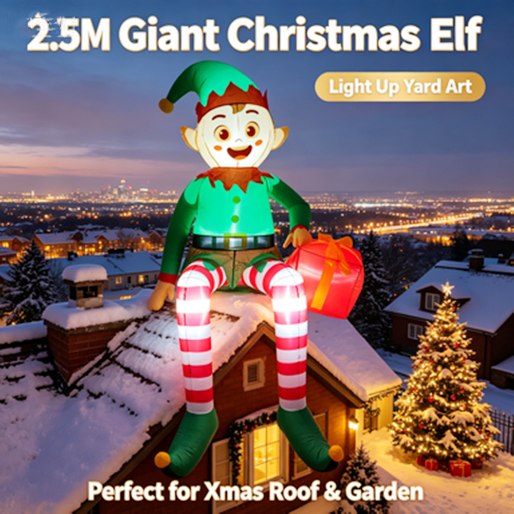 2.5 متر، زينة عيد الميلاد على  - مراجعة Outdoor Lighting Xmas وسعره