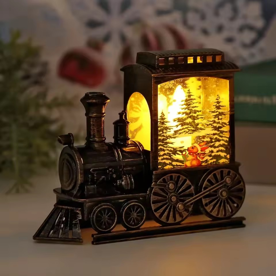 أضواء ليلية LED على شكل قطار ب - مراجعة Outdoor Lighting Xmas وسعره