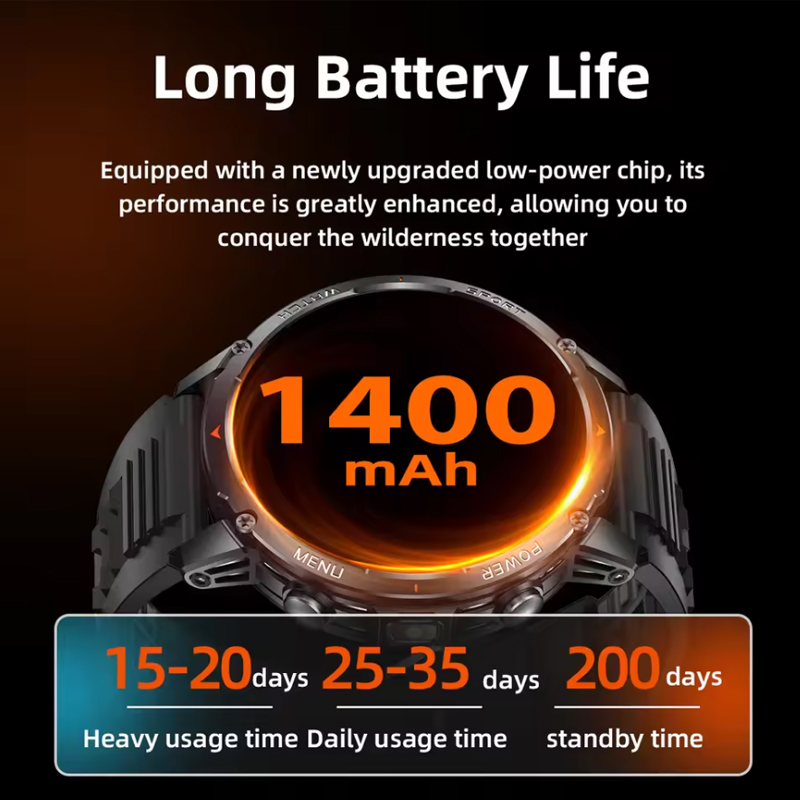 ساعة ذكية جديدة لعام 2026 للرج - مراجعة Outdoor Lighting Battery Operated وسعره