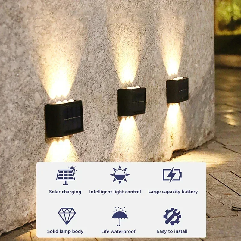 مصباح جداري شمسي LED خارجي مقا - مراجعة Outdoor Lighting Portable وسعره