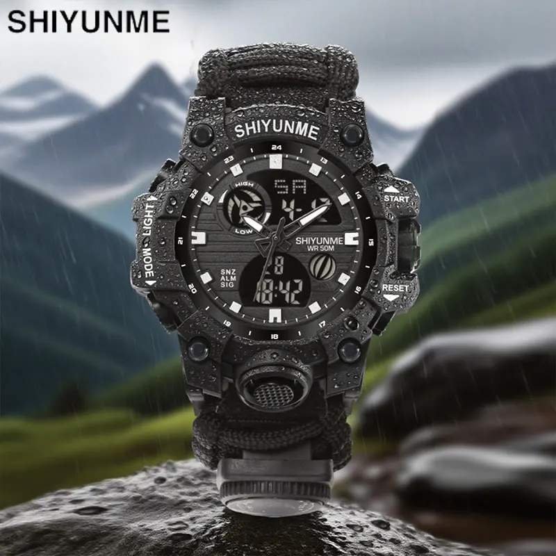 SHIYUNME الرجال G نمط العسكرية - مراجعة Outdoor Lighting Timer وسعره