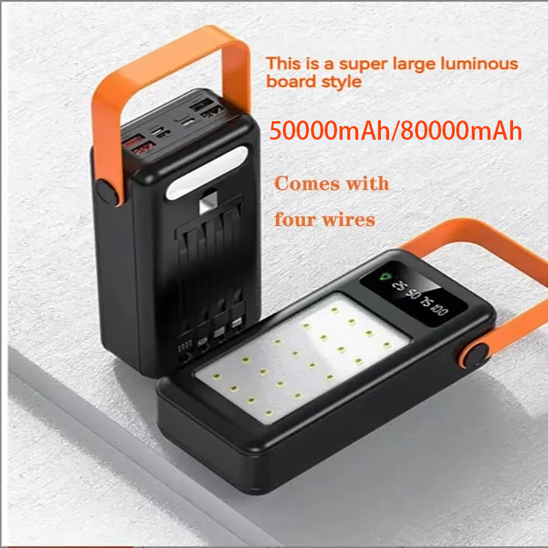 بنك طاقة محمول بسعة 50000 مللي - مراجعة Outdoor Lighting Battery Operated وسعره