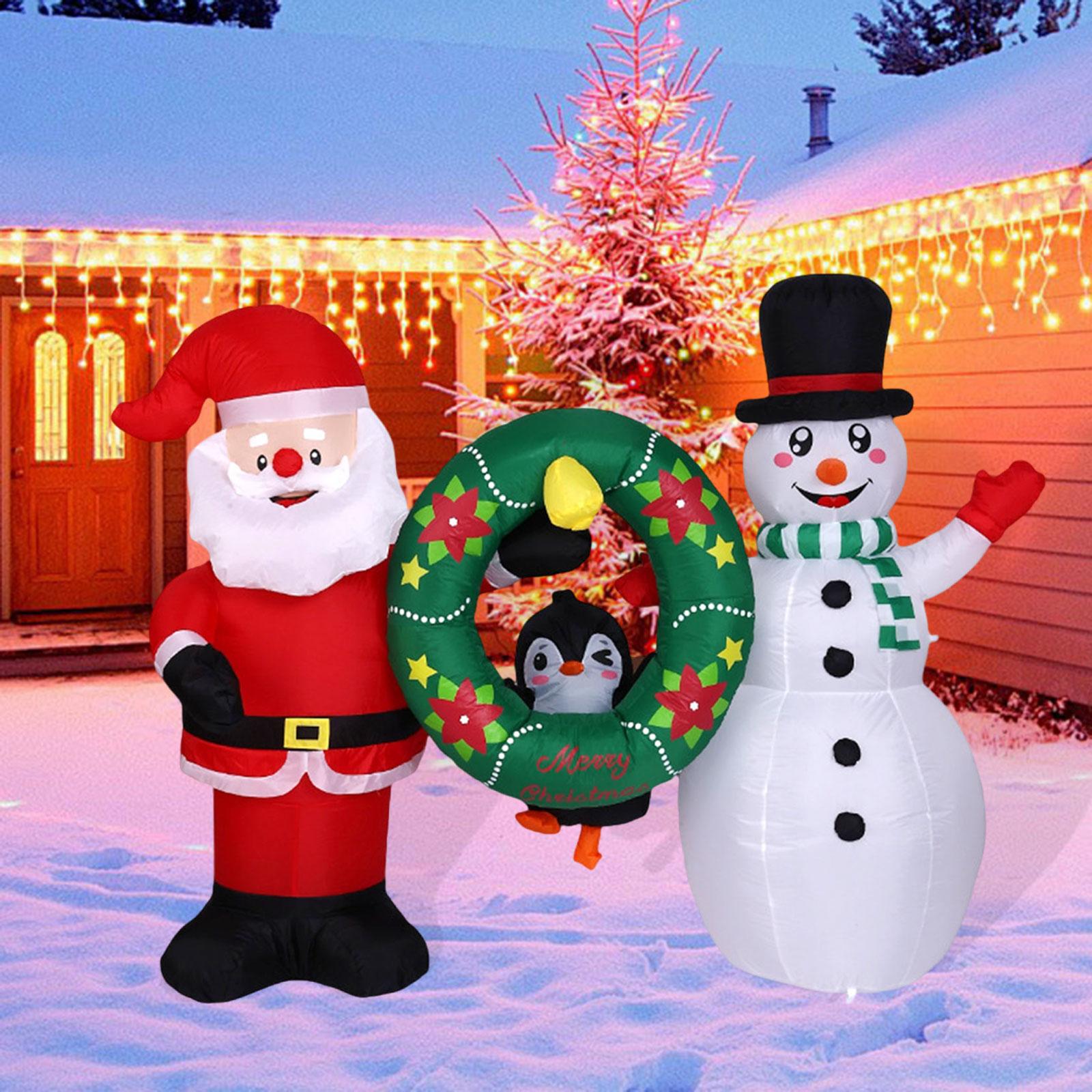 زينة عيد الميلاد المطاطية، في  - مراجعة Outdoor Lighting Xmas وسعره