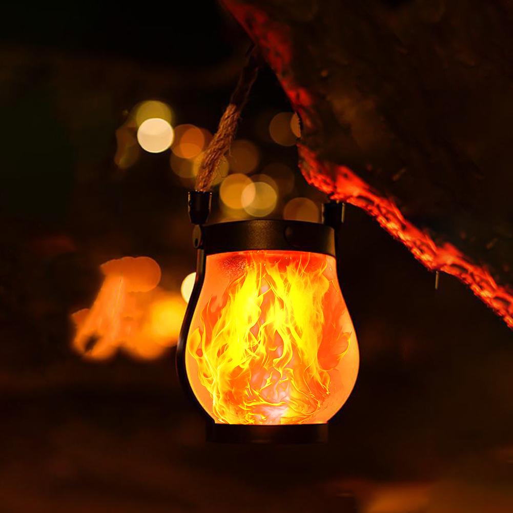 4/1 قطعة مصباح لهب يعمل بالطاق - مراجعة Fire Torch Solar وسعره