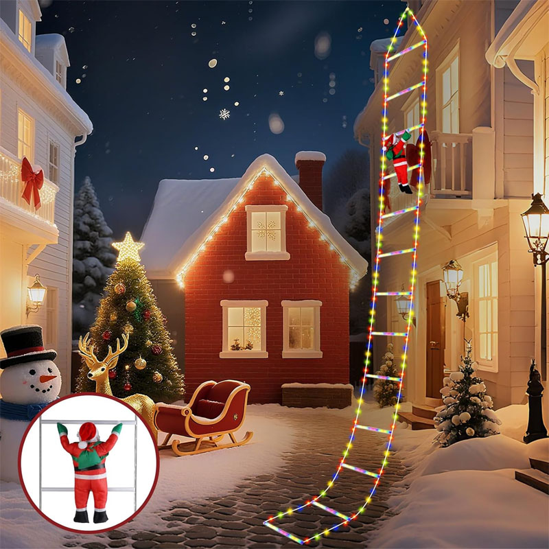 أضواء عيد الميلاد LED، سلسلة إ - مراجعة Outdoor Lighting Xmas وسعره