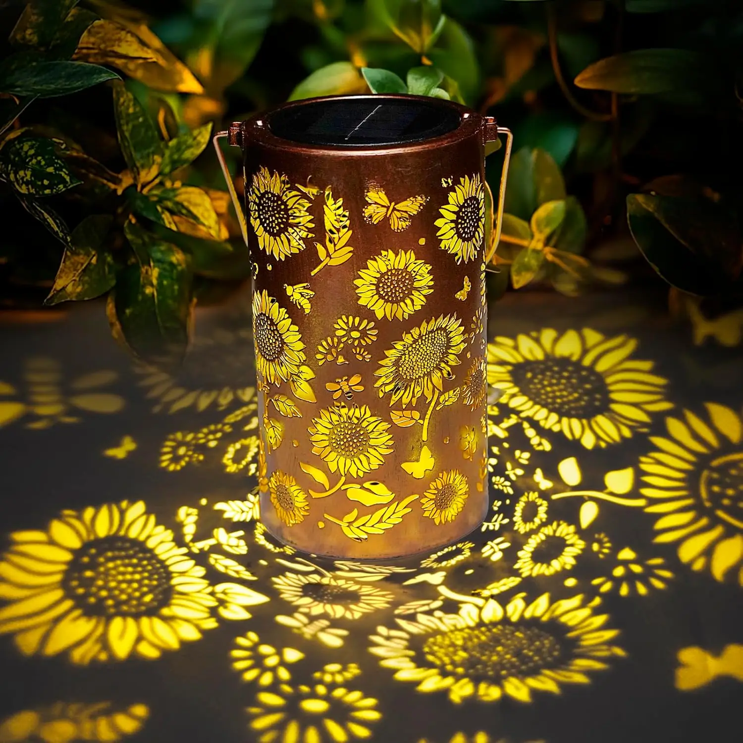 إضاءة زهرة عباد الشمس وتأثير ا - مراجعة Outdoor Lighting Portable وسعره