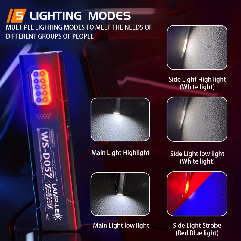 مصباح عمل صغير قوي ومتعدد الاس - مراجعة Outdoor Lighting Portable وسعره