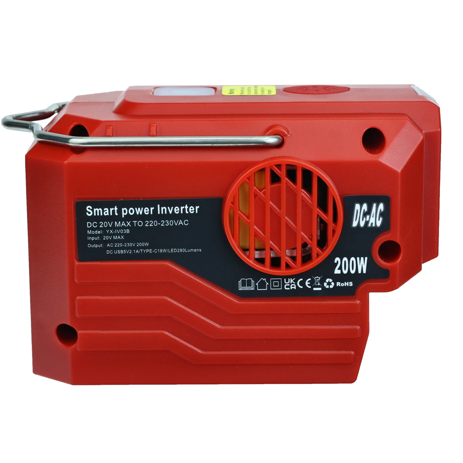 محول طاقة محمول مع إضاءة ليد ، - مراجعة Outdoor Lighting Battery Operated وسعره