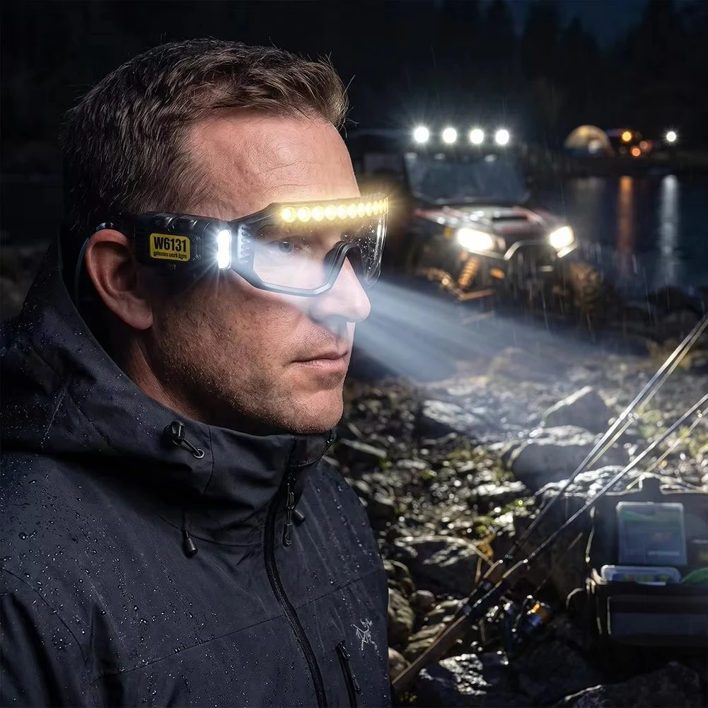 نظارات جديدة مزودة بإضاءة عالي - مراجعة Outdoor Lighting Battery Powered وسعره