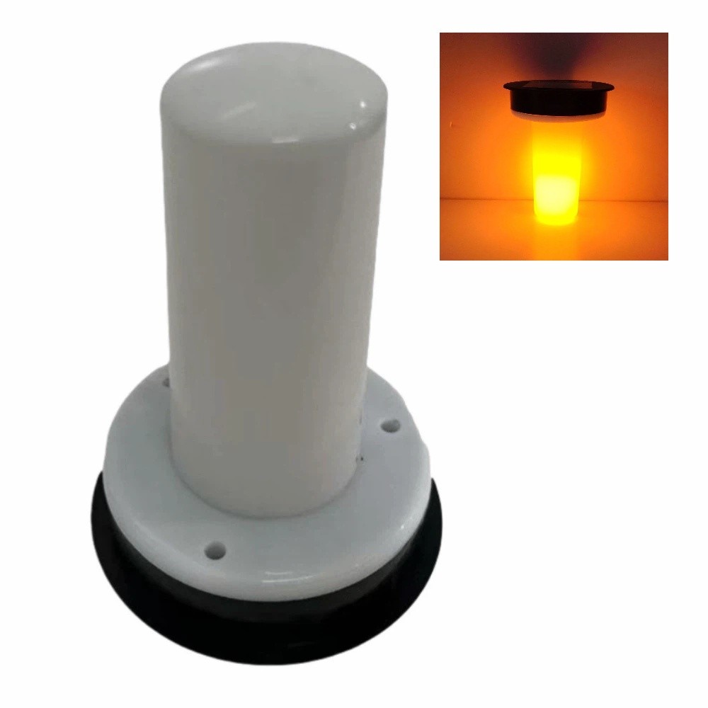 مصباح شمسي واقعي بتأثير اللهب  - مراجعة Fire Torch Solar وسعره