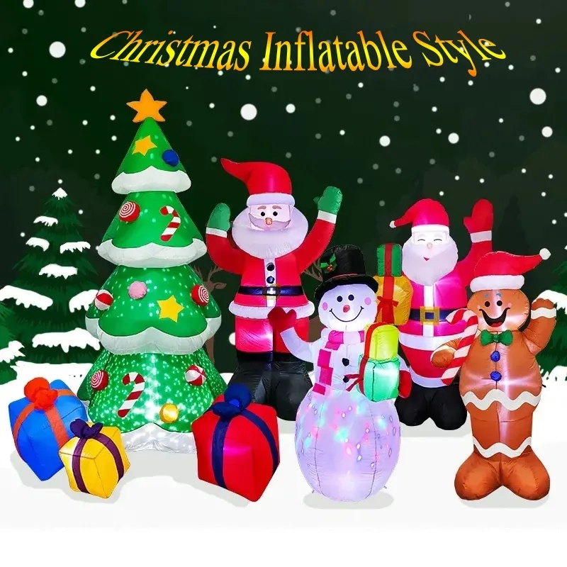 زينة عيد الميلاد المطاطية ، ال - مراجعة Outdoor Lighting Xmas وسعره