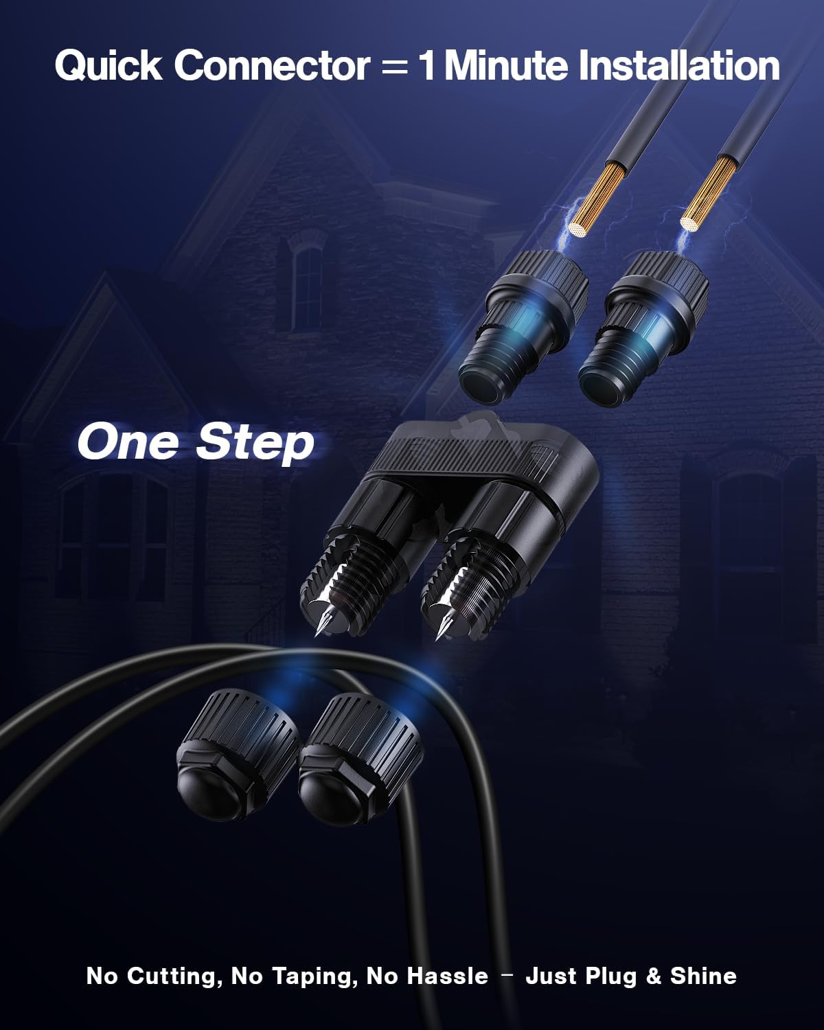 مجموعة من اثني عشر مصباح LED م - مراجعة Outdoor Lighting Connectors وسعره